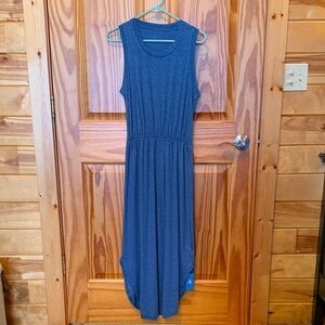 NWT Cupshe Sleeveless Blue Midi Dress